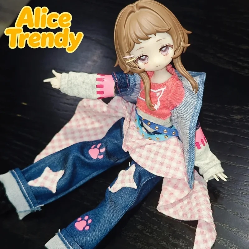 Penny’S Wardrobe Special Series 1/6 Scale Denim Doll Outfit, Sweet Star Style Costume Set, Replacement Clothing Accessories