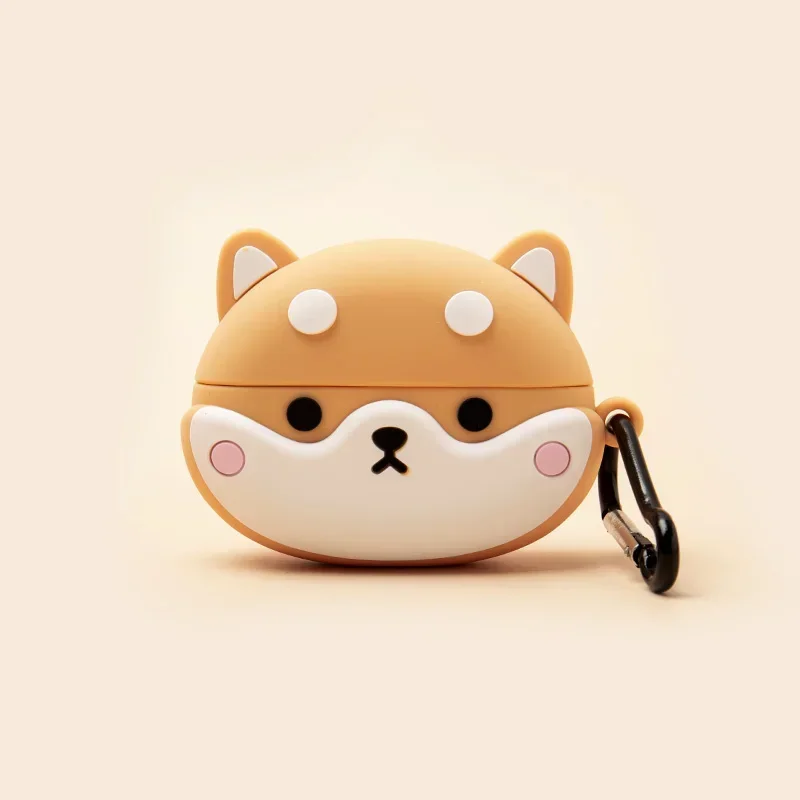 Cute Shiba Inu Cool Bulldog Case For Beats Studio Buds Case  Cover Protective Shell Shield For Beats