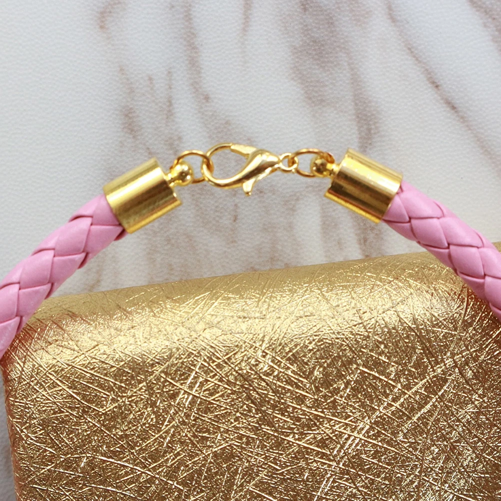 

20 PCS Cord Buckle Bracelet Connector Lobster Clasp Necklace Fastener Rope