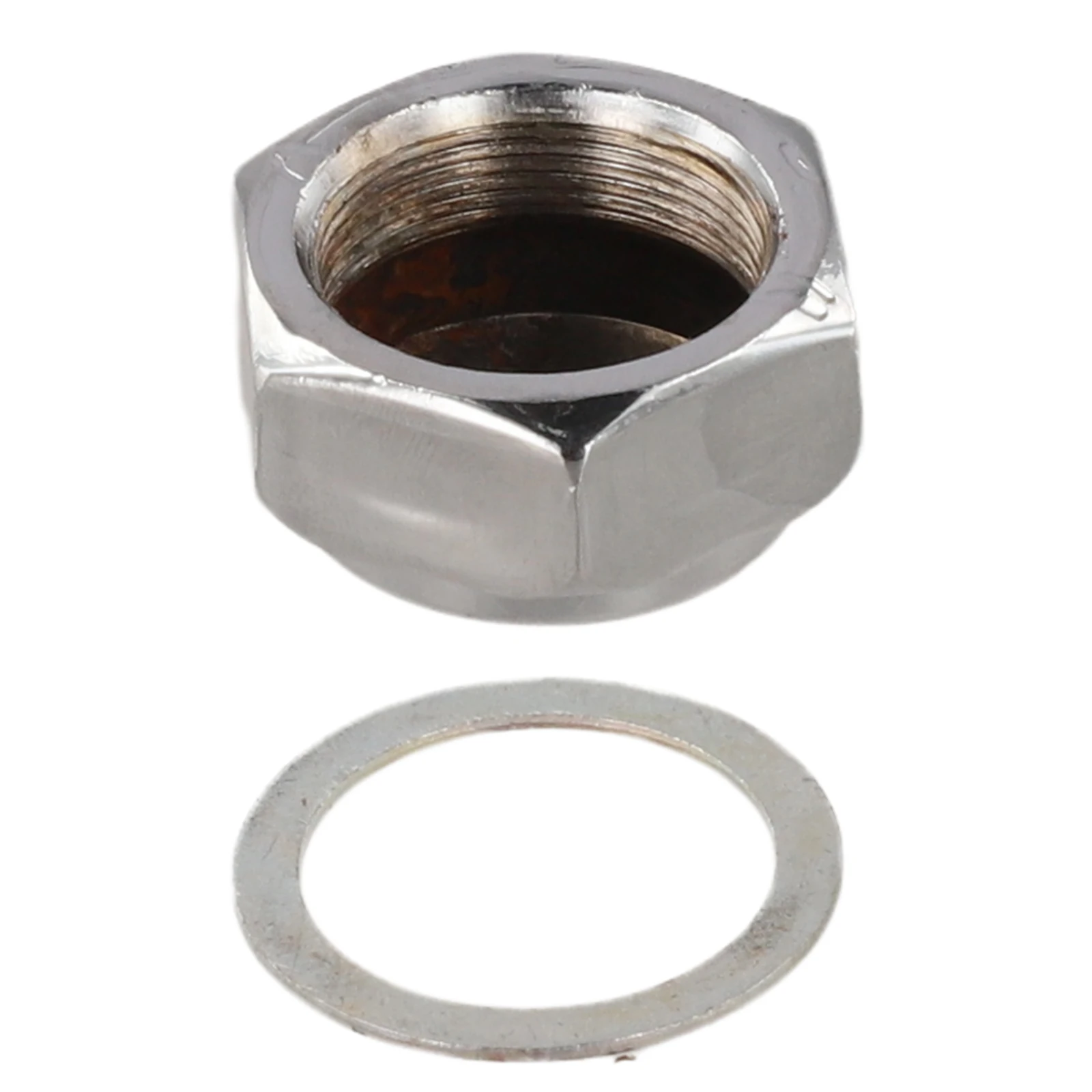 

Motorcycle Steering Stem Nut Washer Replace Steering Stem Cap Nut Fit For Honda XL100 XL70 XL75 XL80 XR100 Z50A Z50R