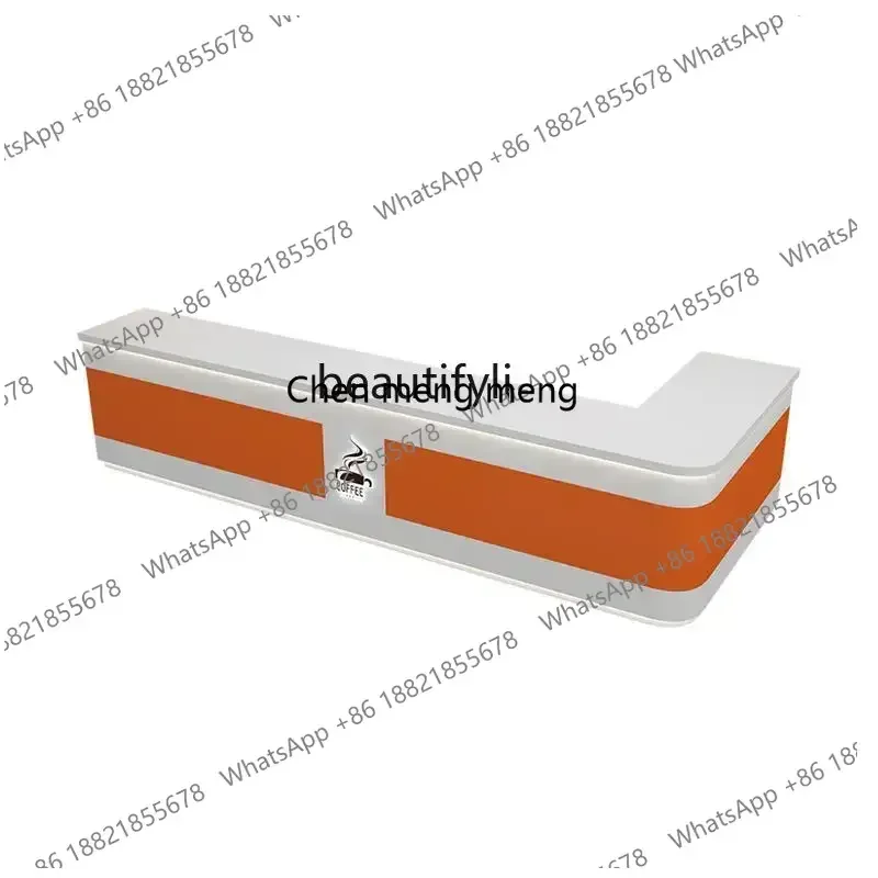 H134 Coffee Milk Tea Shop Cashier Baking Cake Shop Cabinet Fruit Catering Bar Front Desk