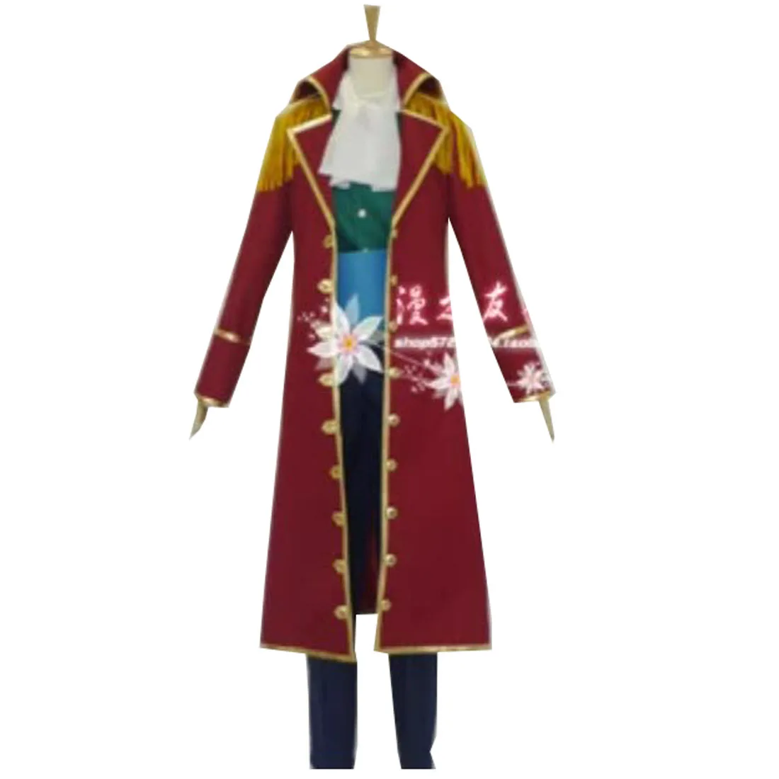 

2024 Cosplay Gol D Roger Pirate Uniform Costume