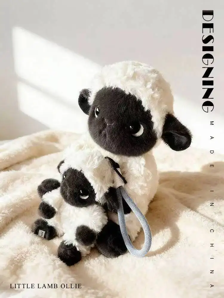 Newest seated lamb Ollie doll Kawaii stuffed plush toy figure doll cartoon anime cute pillow children birthday gift doll