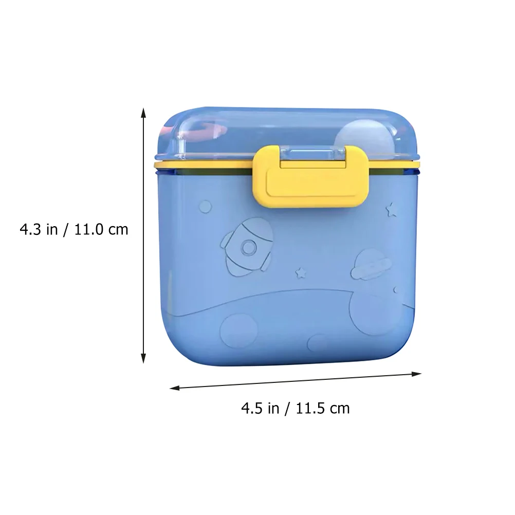

Milk Powder Portable Box Mini Container Travel Baby Formula Dispenser No Leak PP Safe Storage Boxes Food Grade