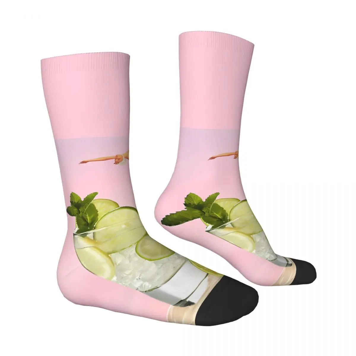 I Need A Drink Sock Printed Man Polyester