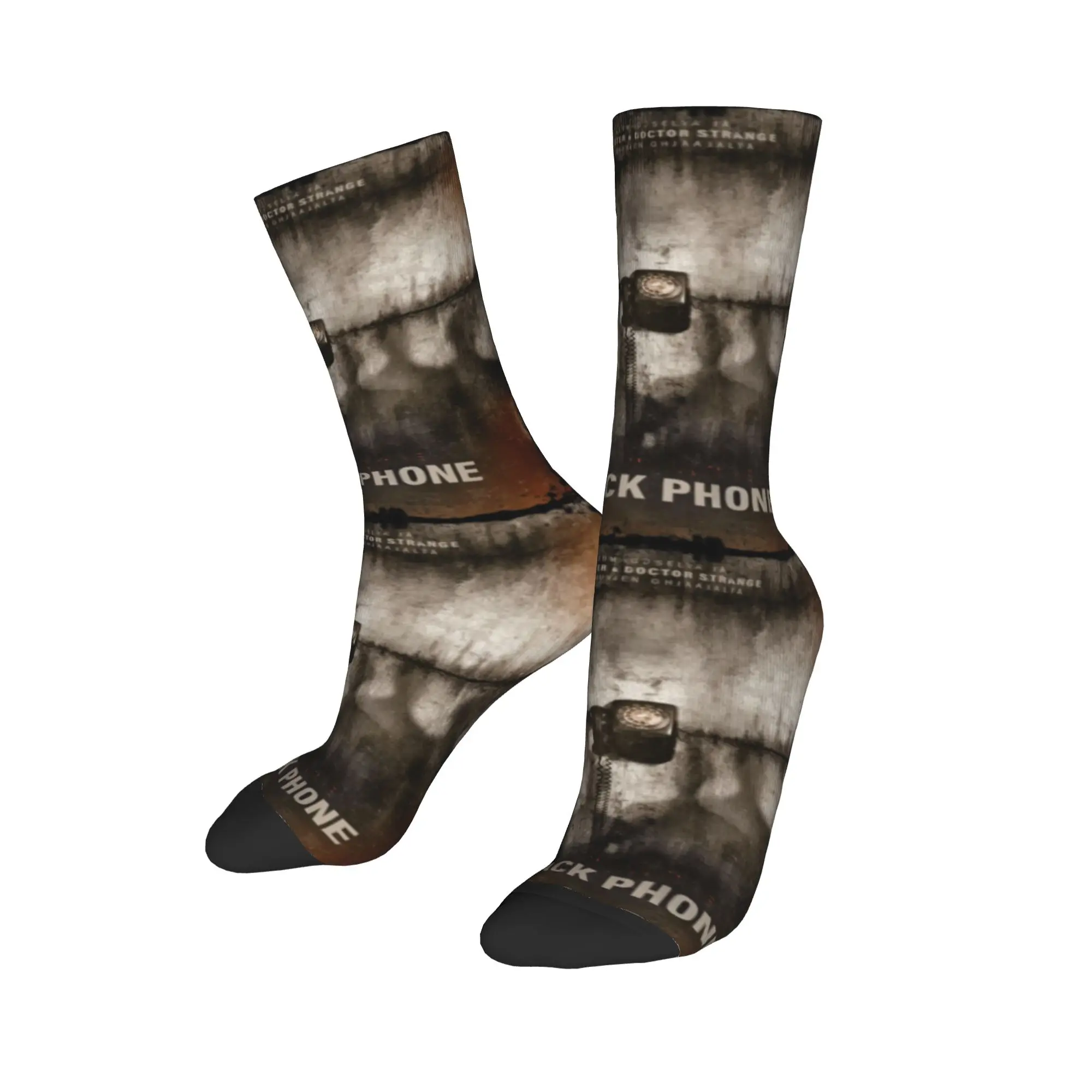 2025 الهاتف الأسود 2 أفلام المشارك جوارب النساء الرجال الجوارب متوسطة لينة جوارب بأشكال مضحكة الخريف الرياضة عدم الانزلاق جوارب مطبوعة هدية