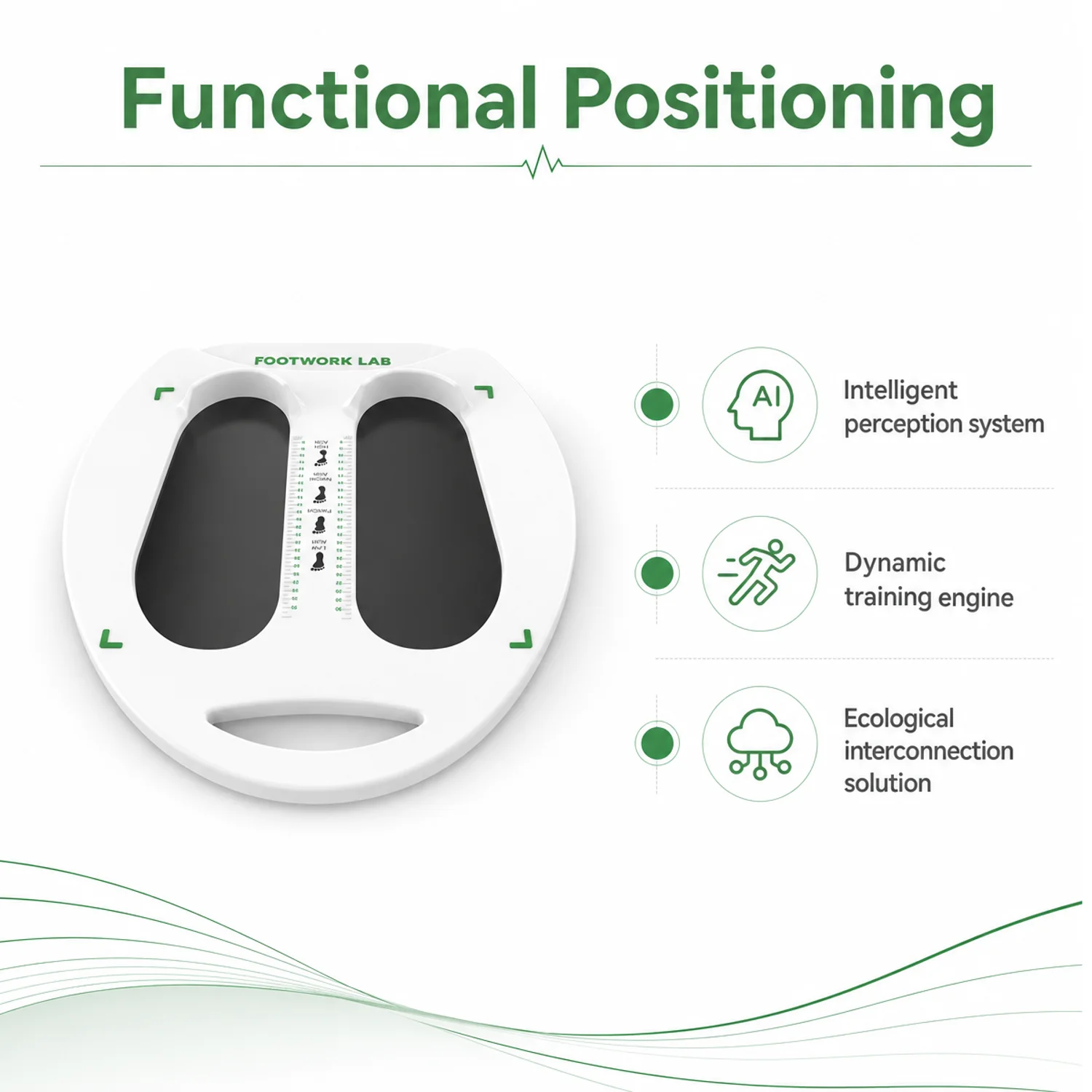 FOOTWORK LAB Foot Pressure Plate Portable Foot Lower Limb Analysis System Temperature Sensing Foot Scanner 1-Year Warranty Stock