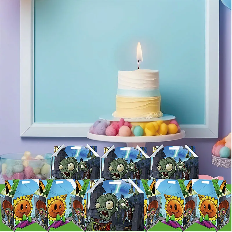 Zdjęcie 5: Kreskówkowy MINISO dekoracja urodzinowa Pudełko na cukierki Prezent Urodziny Upominek na przyjęcie Torba na prezenty Pudełko z uchwytami Baby Shower dla chłopców