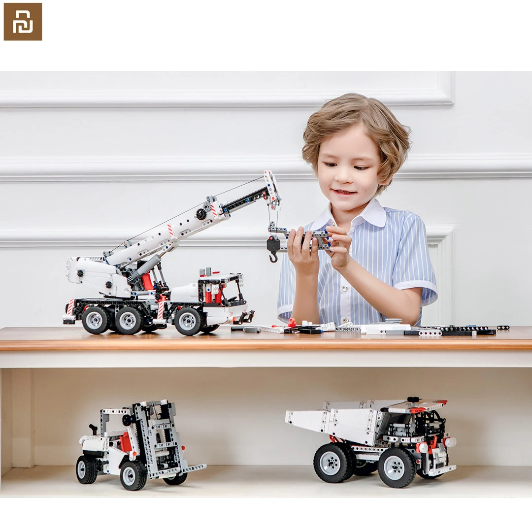 

New Xiaomi Building Blocks Engineering Crane Assembly Block Model DIY Best Gift High Quality Wholesale Youpin ONEBOT