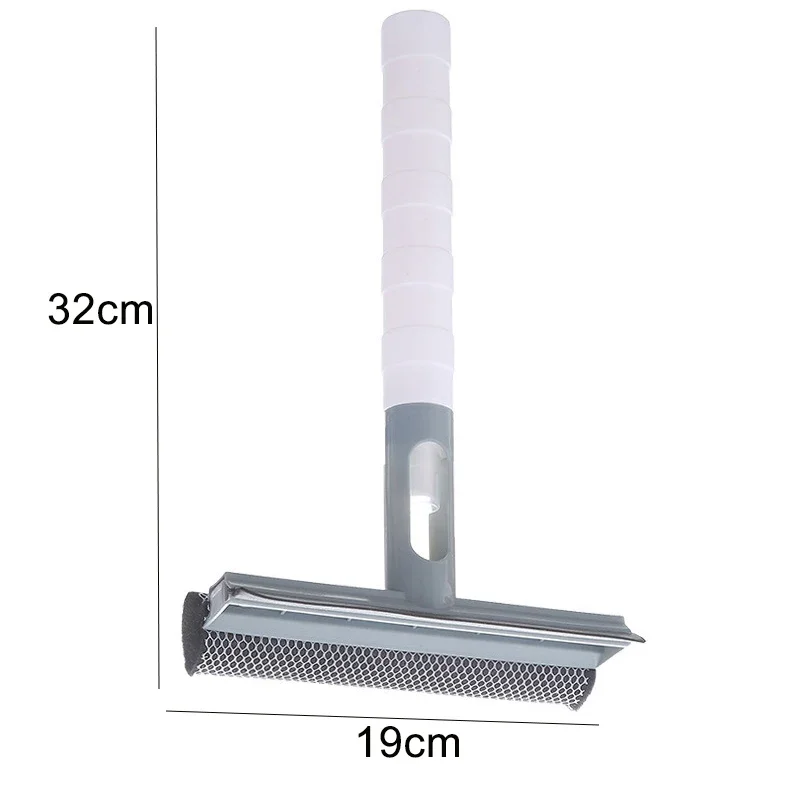 3 in 1 Window Cleaning Brush Efficient Double-sided Squeegee and Glass Wiper, Ideal for Bathroom Mirrors and Windows Hand Tools