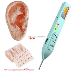 Auricular Points Detector Automatic Ear Detection Pen  Sound Acupressure Therapy Ear Auriculotherapy Acupressure Machine
