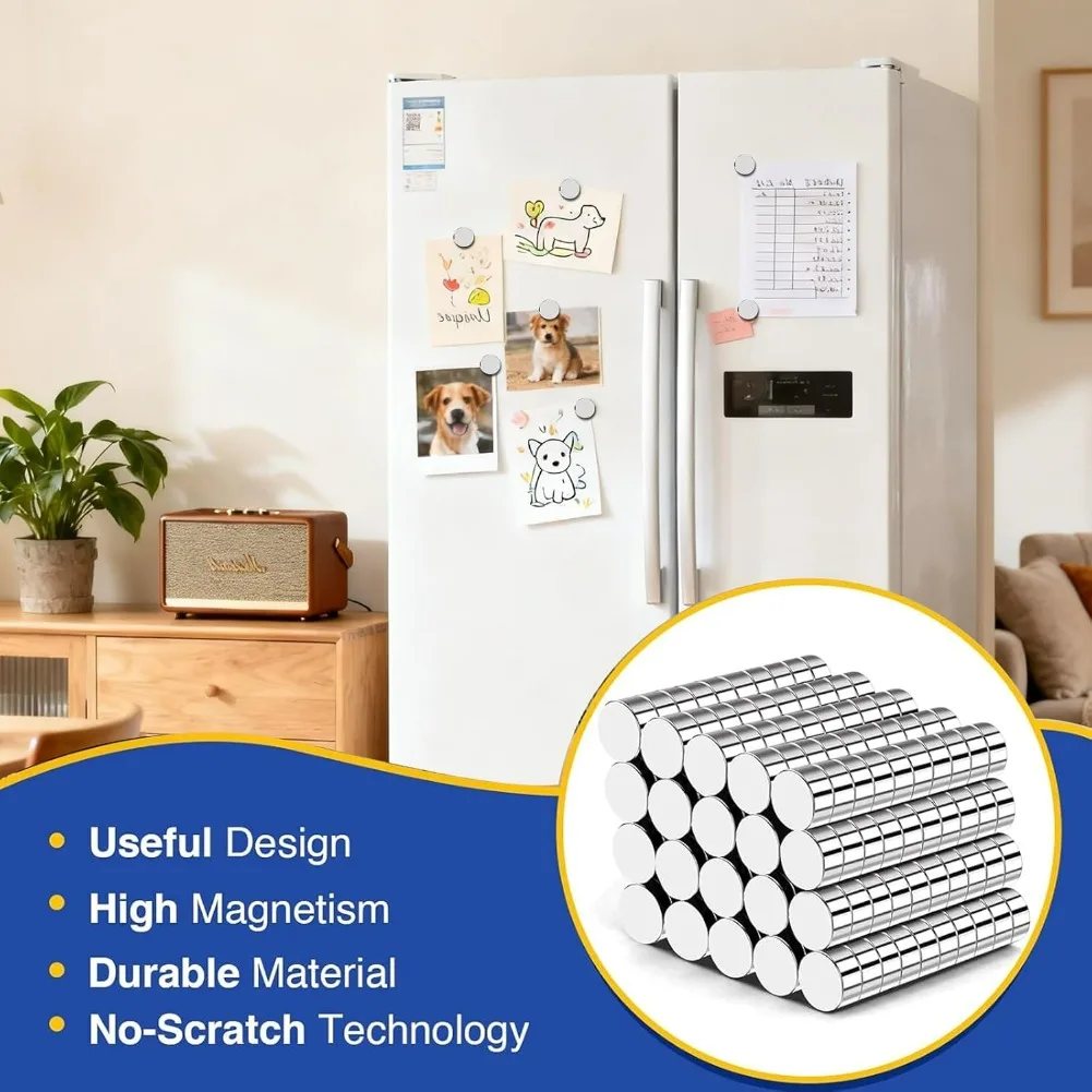 4mmx2mm Super Strong Round Neodymium Magnet Powerful Magnets N35 small Permanent Magnetic NdfeB Refrigerator Magnet 4x2