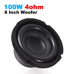 Altoparlante Woofer da 8 pollici 80W 4Ohm Audio a bassa frequenza SubWoofer basso sistema Audio Hifi fai da te altoparlante per musica Home Theater