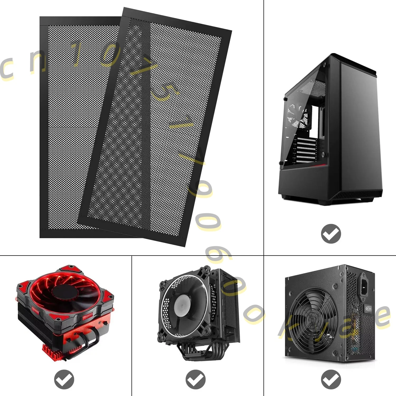 Dust Filter Pc - Magnetic Dust Filter Mesh for PC