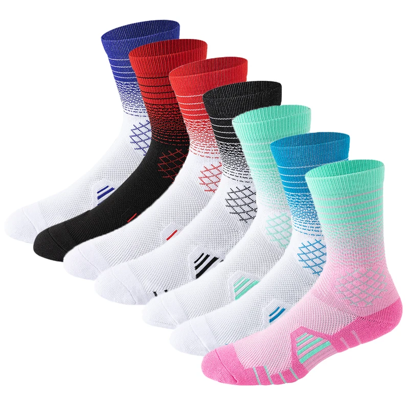 Professional Outdoor Sport Basketball Socks Elite Football Soccer Training Running Trekking Cycling Socks Men Women