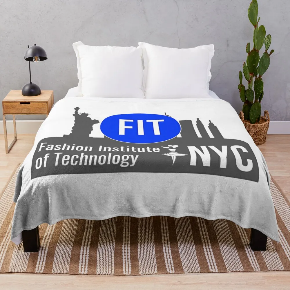 Fashion Institute Of Technology Throw Blanket Blankets For Bed Custom Summer For Sofa Thin Blankets