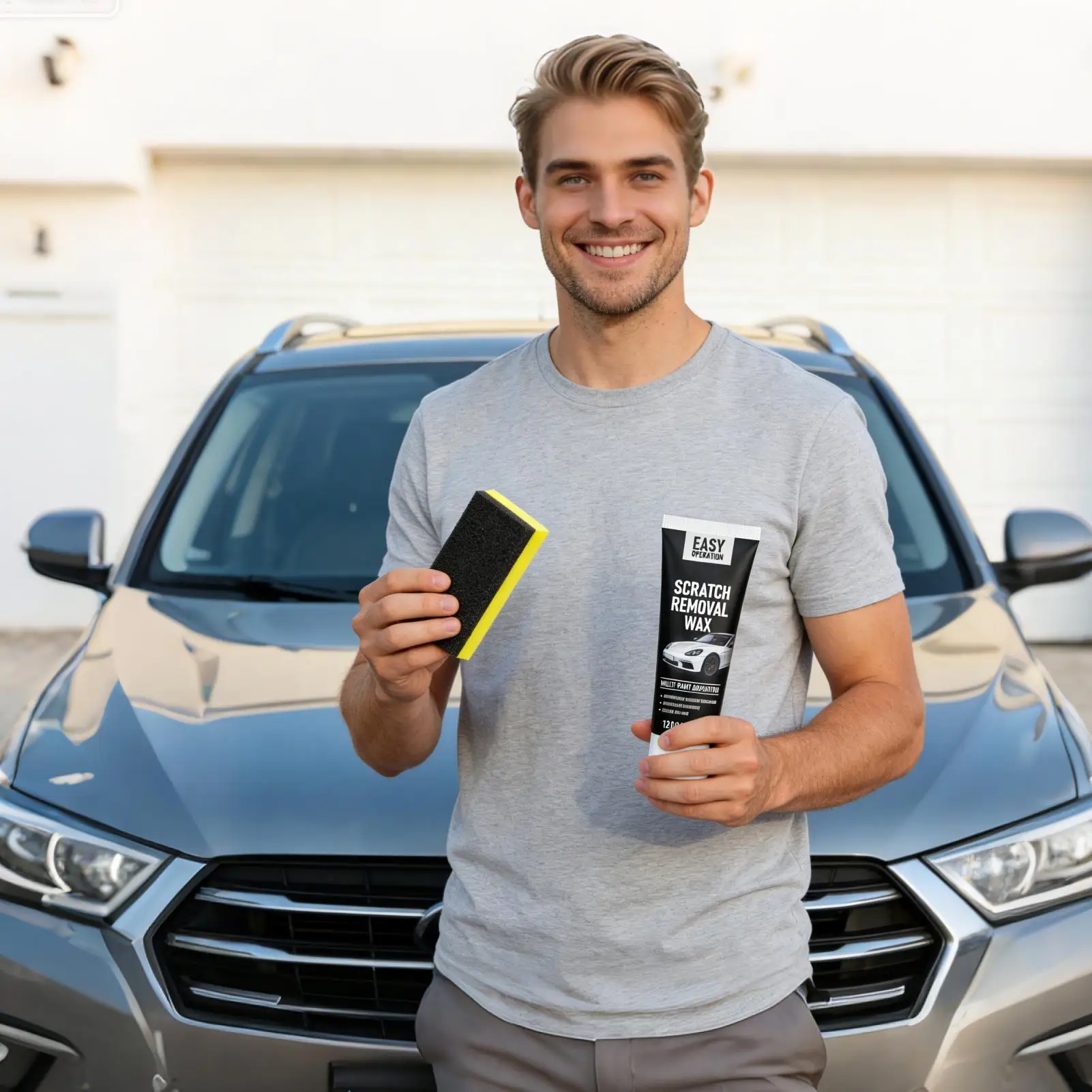 Car Scratch Removal Wax Shine Restorer 120g Car Paint Light Scratch Repair Wax For Automotive Maintenance Commuting Travel