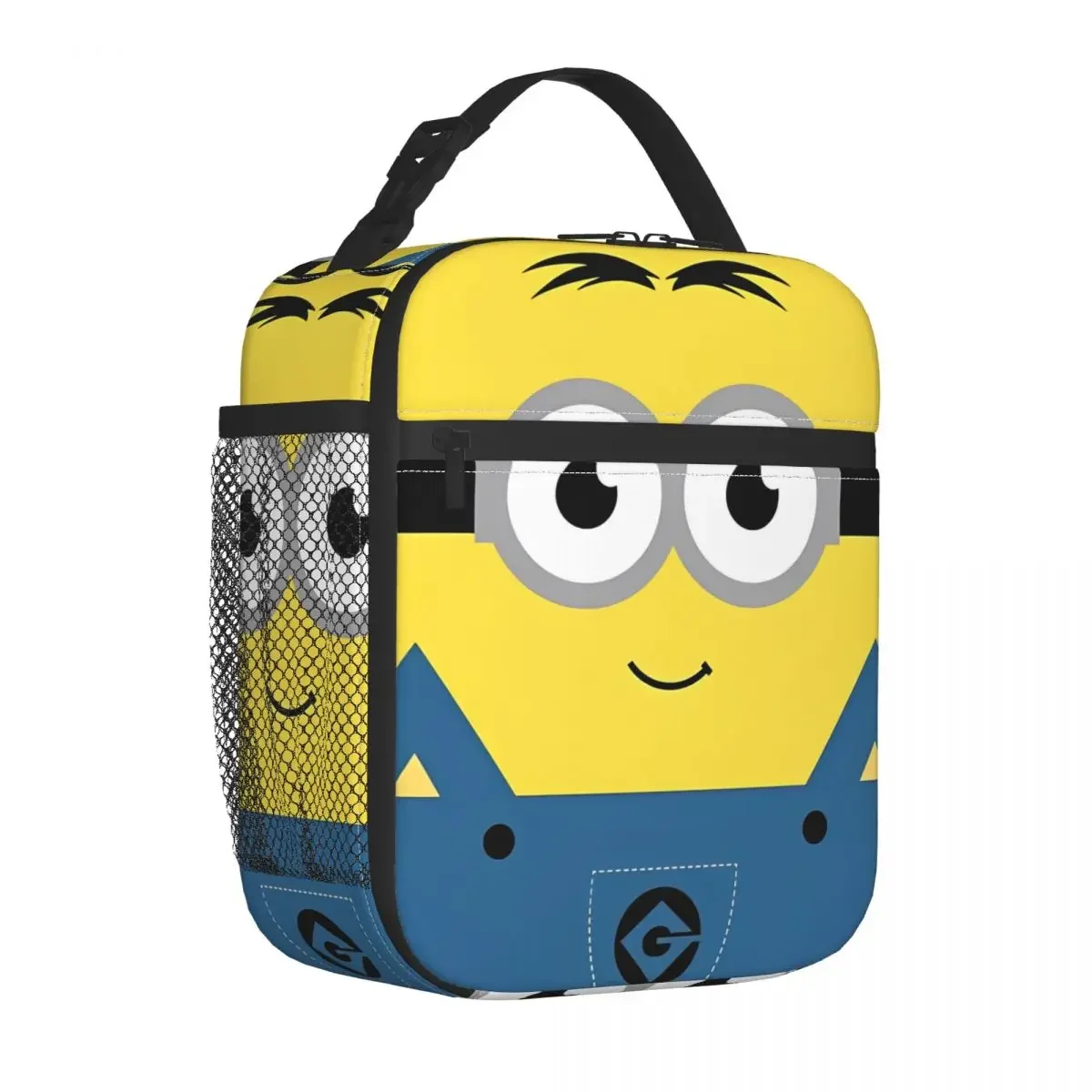 Minions Dave Insulated Lunch Bags Cooler Bag Lunch Container Leakproof Tote Lunch Box Men Women Work Travel