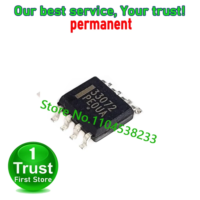 MC33072 MC33072DR2G 10PCS/LOT  MC33072ADR2G SOP8  Trust First   in stock
