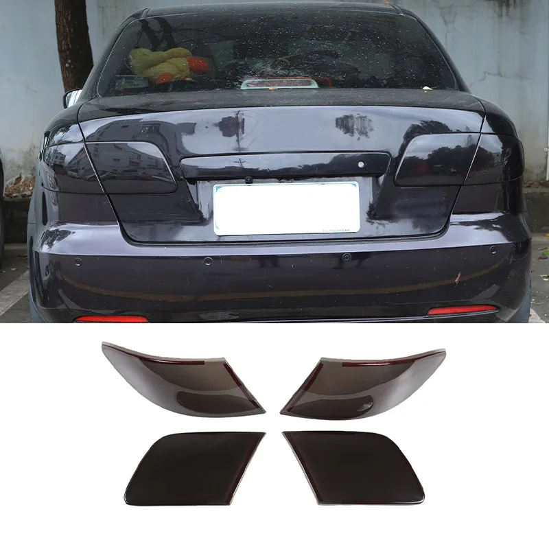 

ABS Black For Mazda 6 2004-2015 Car Tail Light Cover Indicator Reversing Light Protection Cover Decoration Accessories