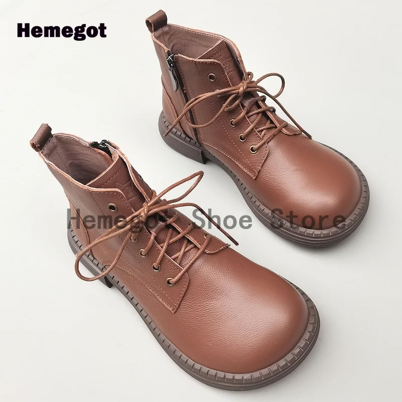 Zapatos de hombre con punta grande, suela suave de cuero, zapatos informales de piel de vaca de alta calidad, botas de suela gruesa para hombre, zapatos individuales informales de alta calidad