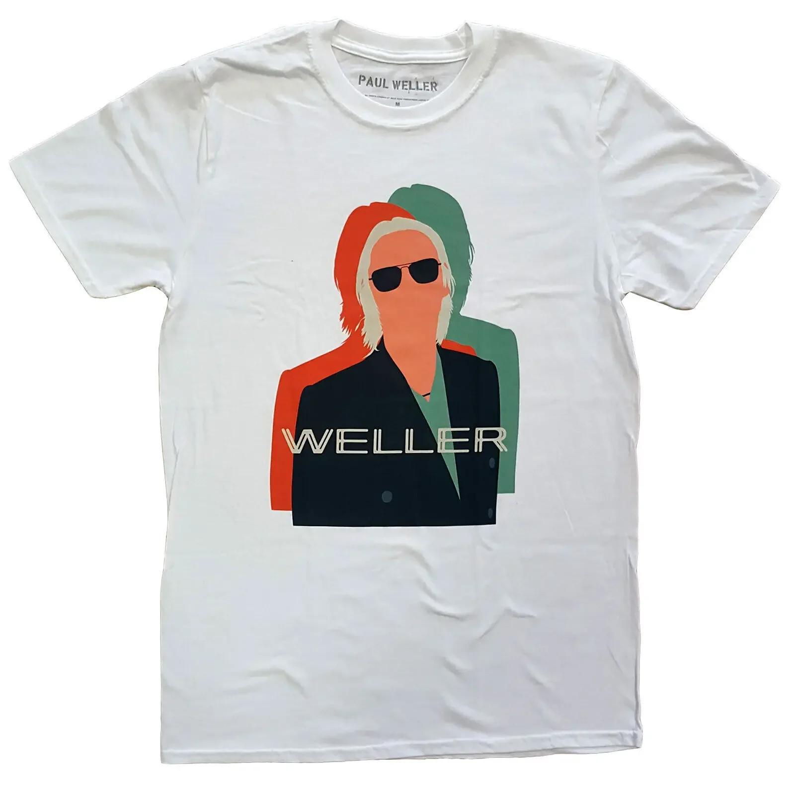 Paul Weller T Shirt Illustration Offset