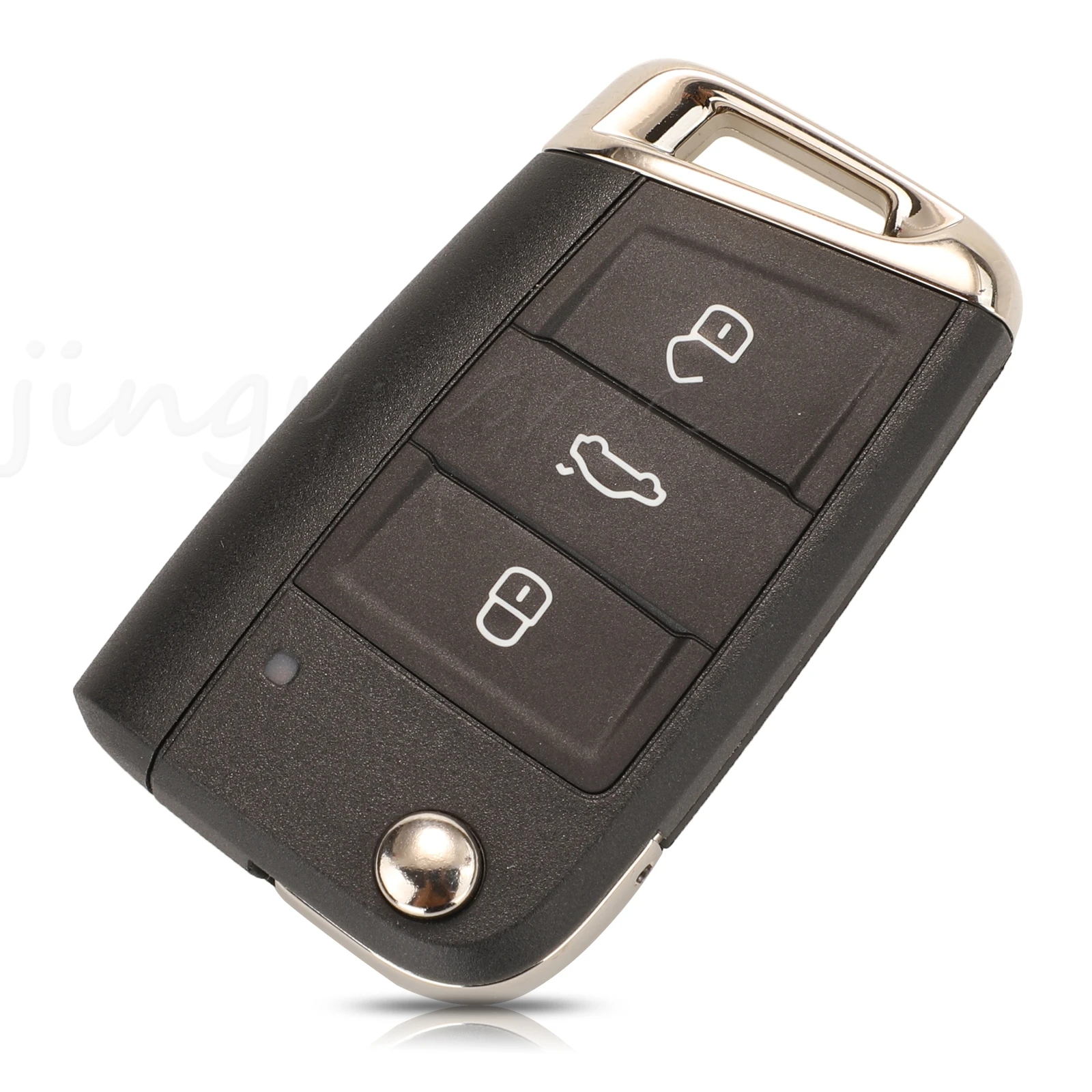 jingyuqin Keyless go Half Smart Remote Car Key 434MHz MQB ID48 5G0959752BB/752BC For VW Seat Golf7 MK7 Touran Polo Tiguan 