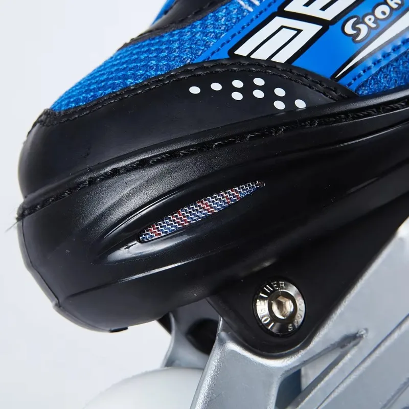 Each Adjustable Four-wheel Flashing Inline Roller Skates Cheap Outdoor Roller Skates for Boys and Girls