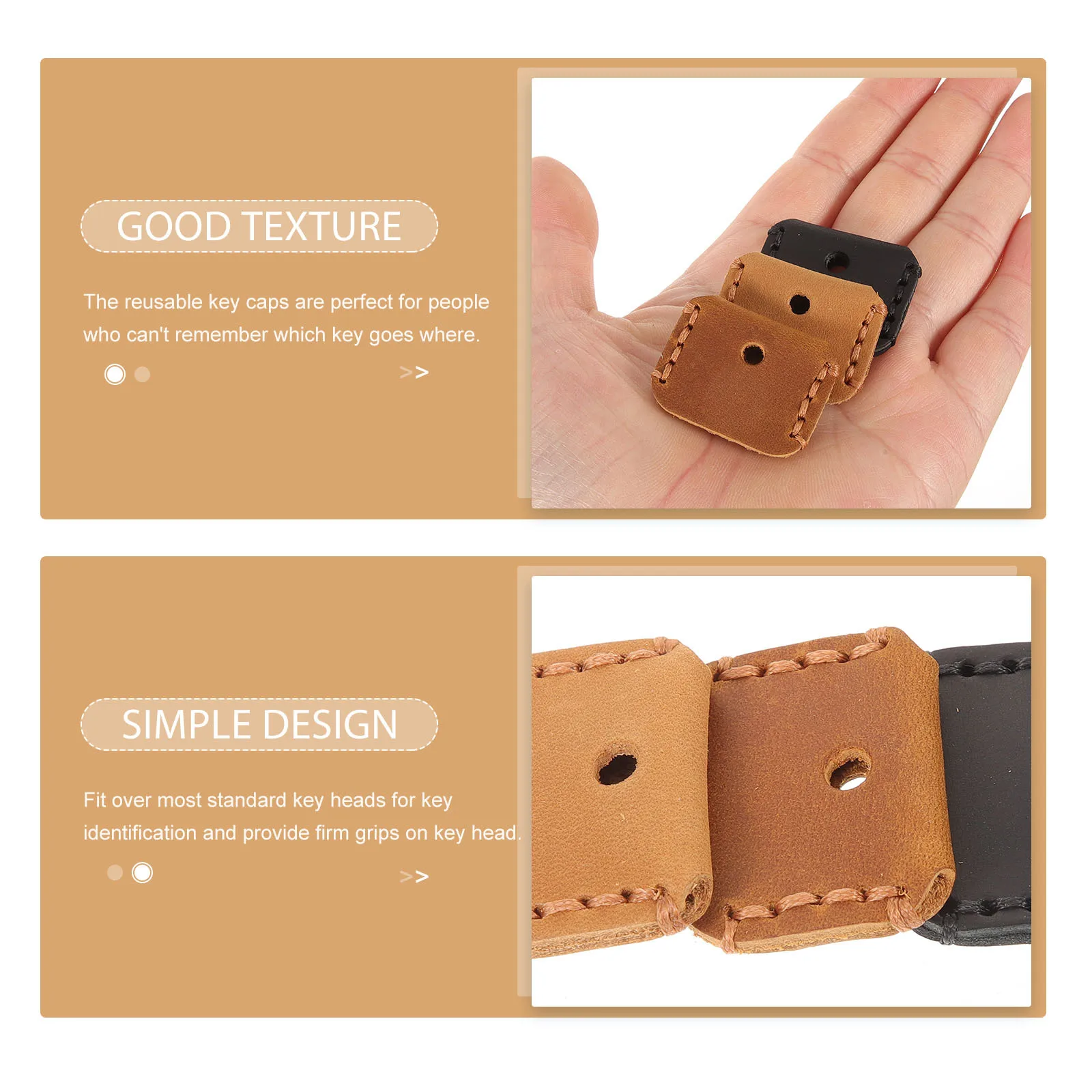 3pcs Covers Elastic Caps Protective Identifiers Reusable Durable Toppers For Standard Keys Portable Key Sleeves