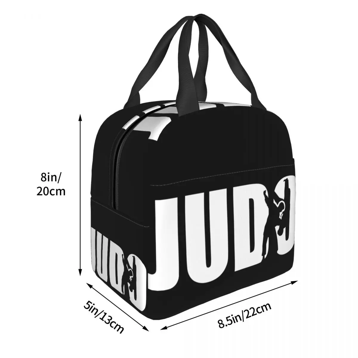 Torba na lunch Judo Bonnet Unisex Przenośne pudełko na drugie śniadanie z izolacją Pudełko na żywność Bento