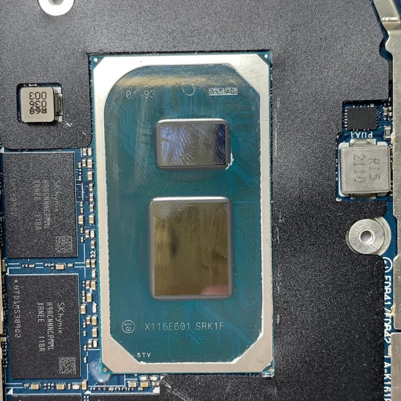CN-0CP3KM 0CP3KM CP3KM Com SRK1F I7-1185G7 CPU Mainboard FDB41/FDB42 LA-K161P Para DELL 9420 Laptop Placa-mãe 100% Testado Bom