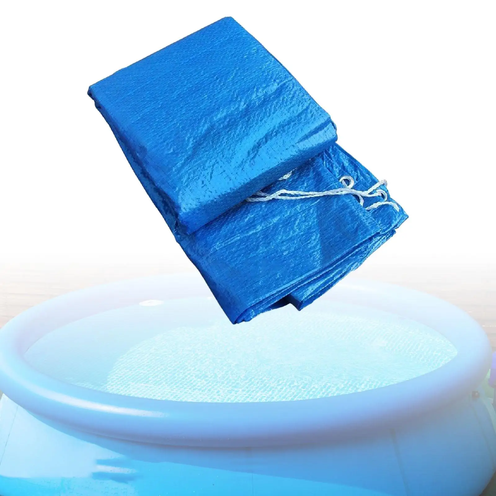 Swimming Pool Cover Round Foldable Preservation Thermal for Inflatable Pool