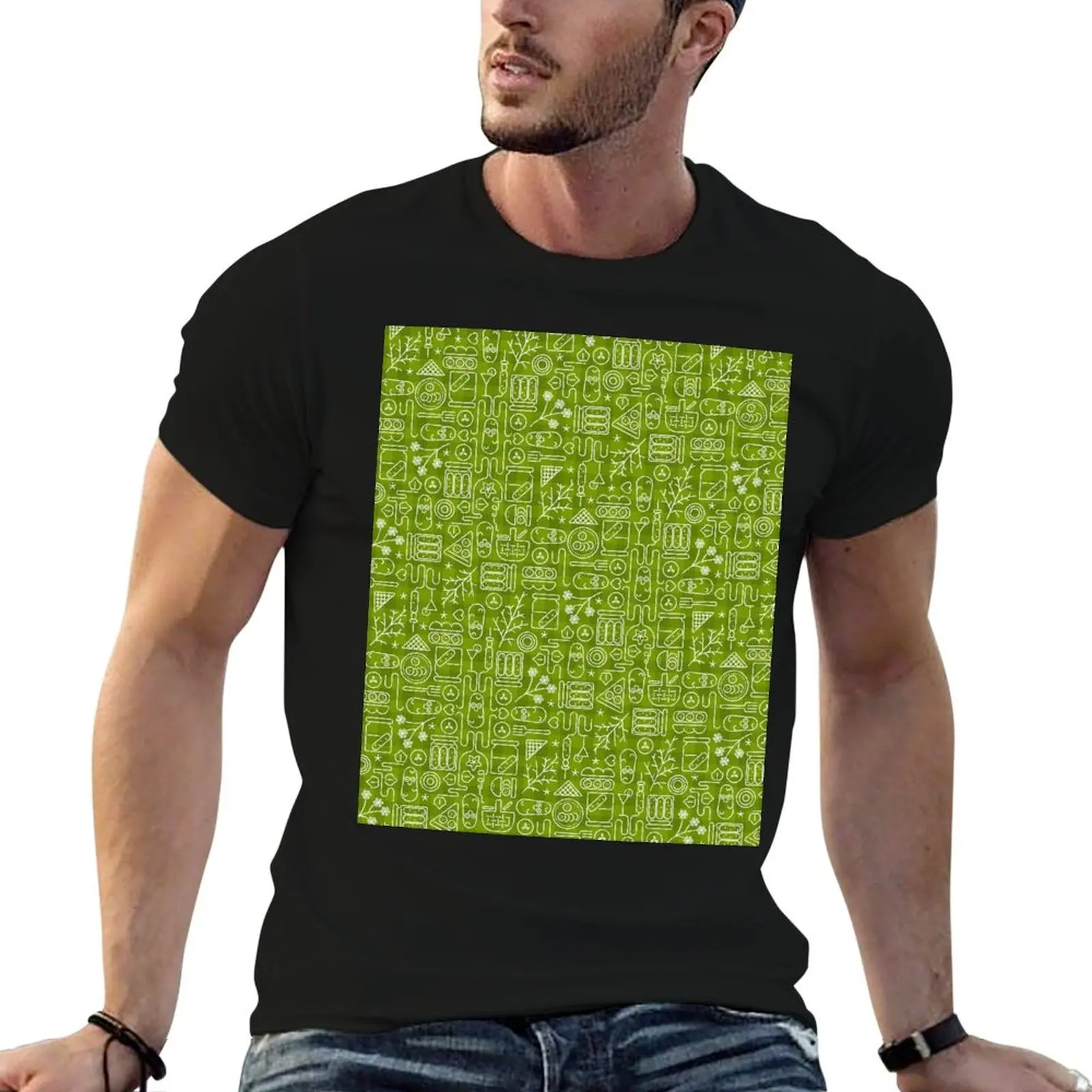 Pickles Picnic T-Shirt baggy shirts summer clothes graphic t shirts sweat shirts, men