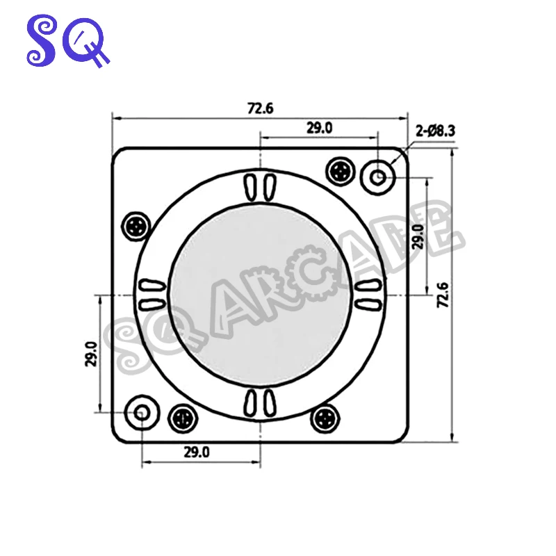 Arcade Console tracking ball 60 in 1 Illuminated Trackball MAME Connector Arcade Game Machine for Pandora Arcade Machine Cabinet image 6