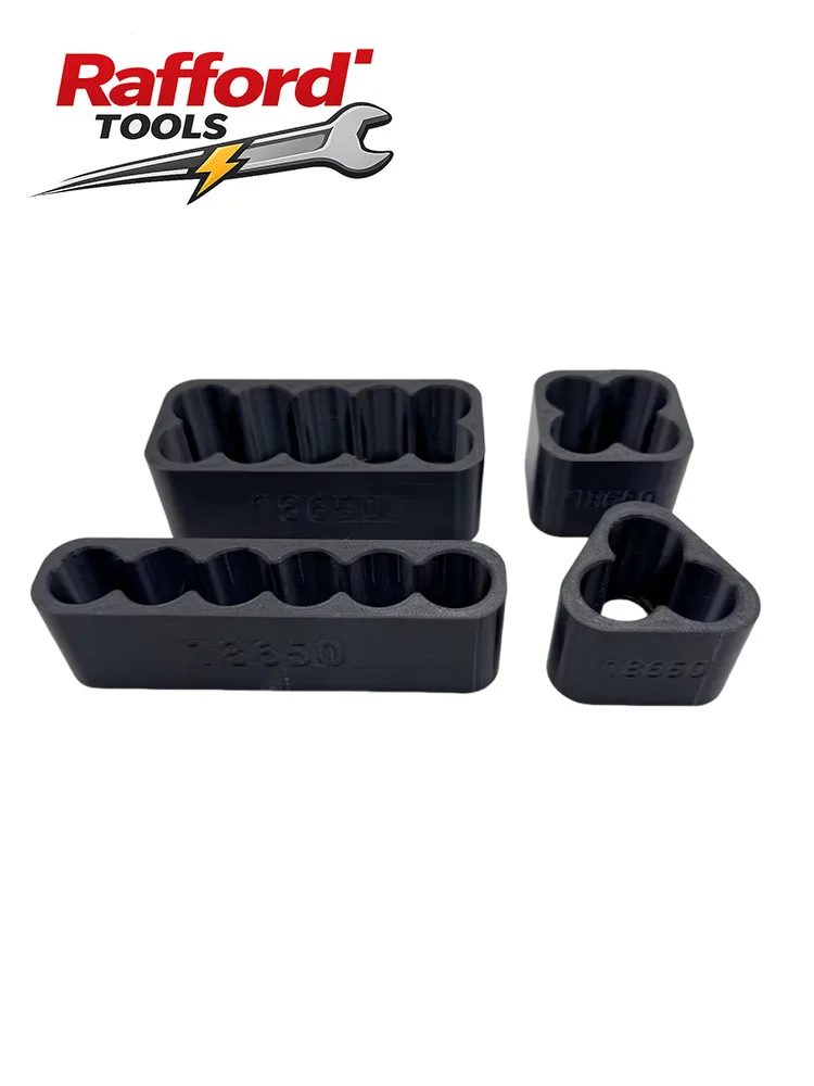 Zestaw do zgrzewania punktowego akumulatorów litowych 18650 Rafford 4PCS, uchwyt mocujący do tworzenia pakietów akumulatorów — 2