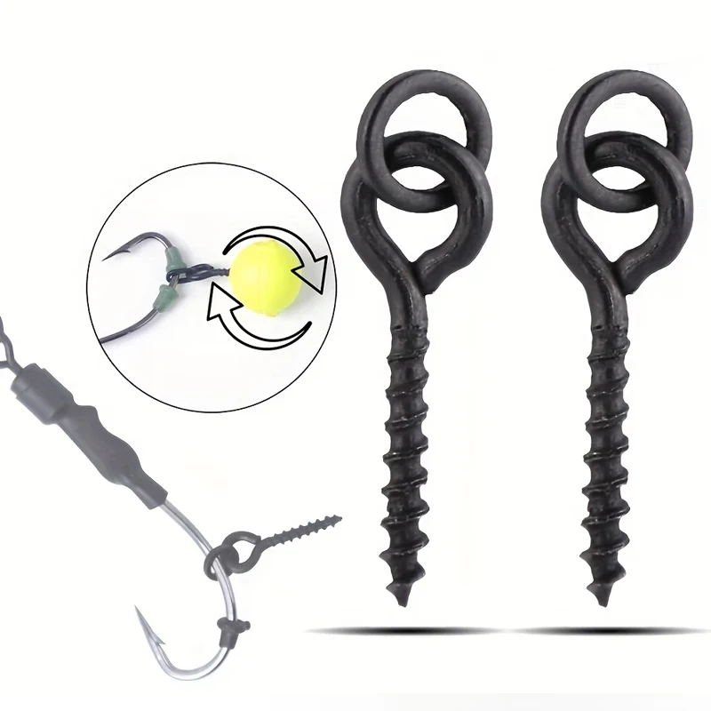10/30pcs Bagged European Carp Fishing Locking Snap Anti-Sink
