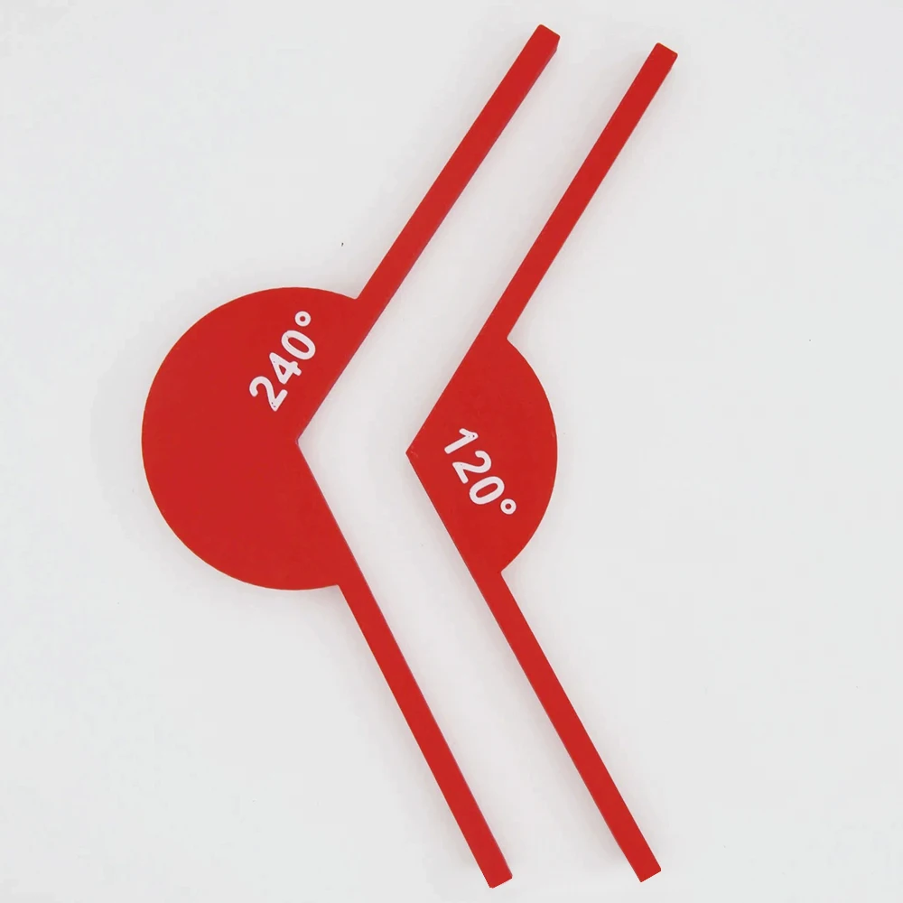 1Pc Portable Geometric Angle Ruler,Mathematics Teach Aid Angle Measuring Instrument,Eometric Angle Display Tool,Office Supplie