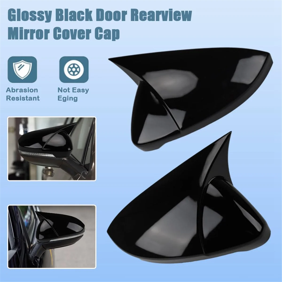 مرآة جانبية للرؤية الخلفية ، غطاء أسود لفولكسفاغن جيتا ، جيتا جلي ، ، من من من من من من من ؟
