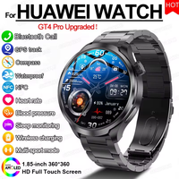 2024 New For HUAWEI Outdoor Sports Smart Watch Men AMOLED Screen NFC GPS Compass Heart rate Waterproof Bluetooth Call SmartWatch