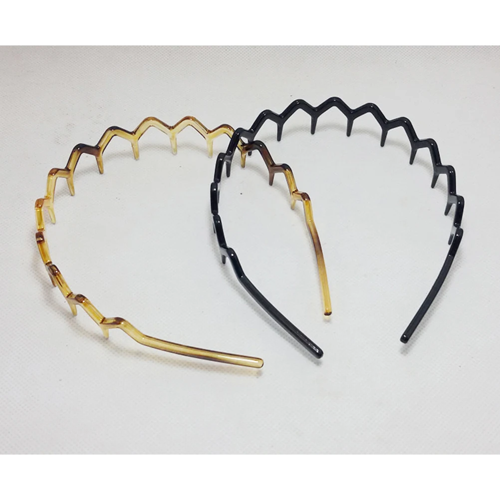 

6Pcs Anti-Slip Fine Teeth Hair Hoop Lightweight Comfortable Women Hair Accessory for Bangs Hairstyle Organizer