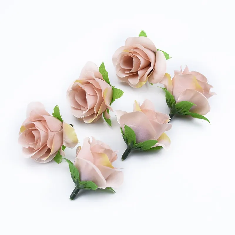 20 stücke Künstliche Pflanzen Dekorative Blumen Brosche Braut Handgelenk Diy Weihnachten Dekorationen für Haus Billig Künstliche Blumen – Detail 10