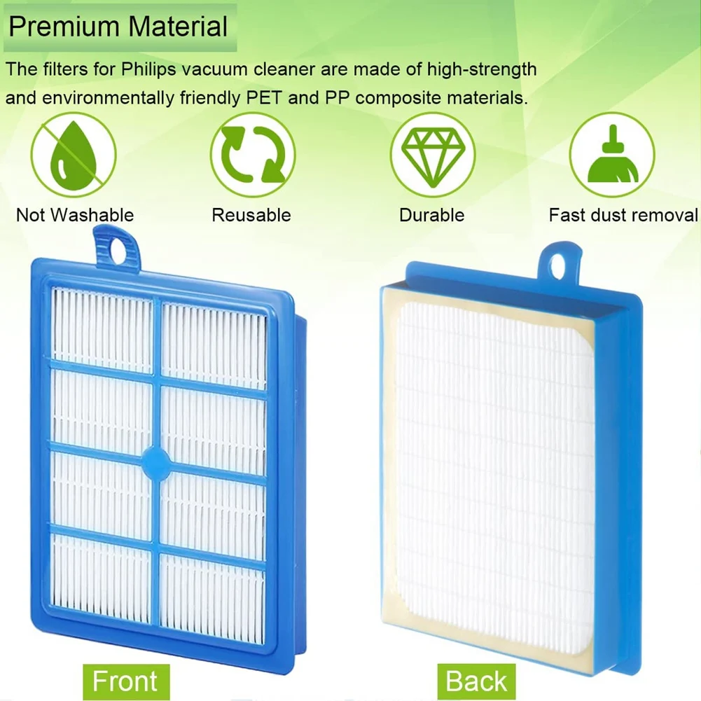 Compatible con Philips FC8038/01 FC9088 FC9084 repuestos de aspiradora accesorios de repuesto de filtro Hepa