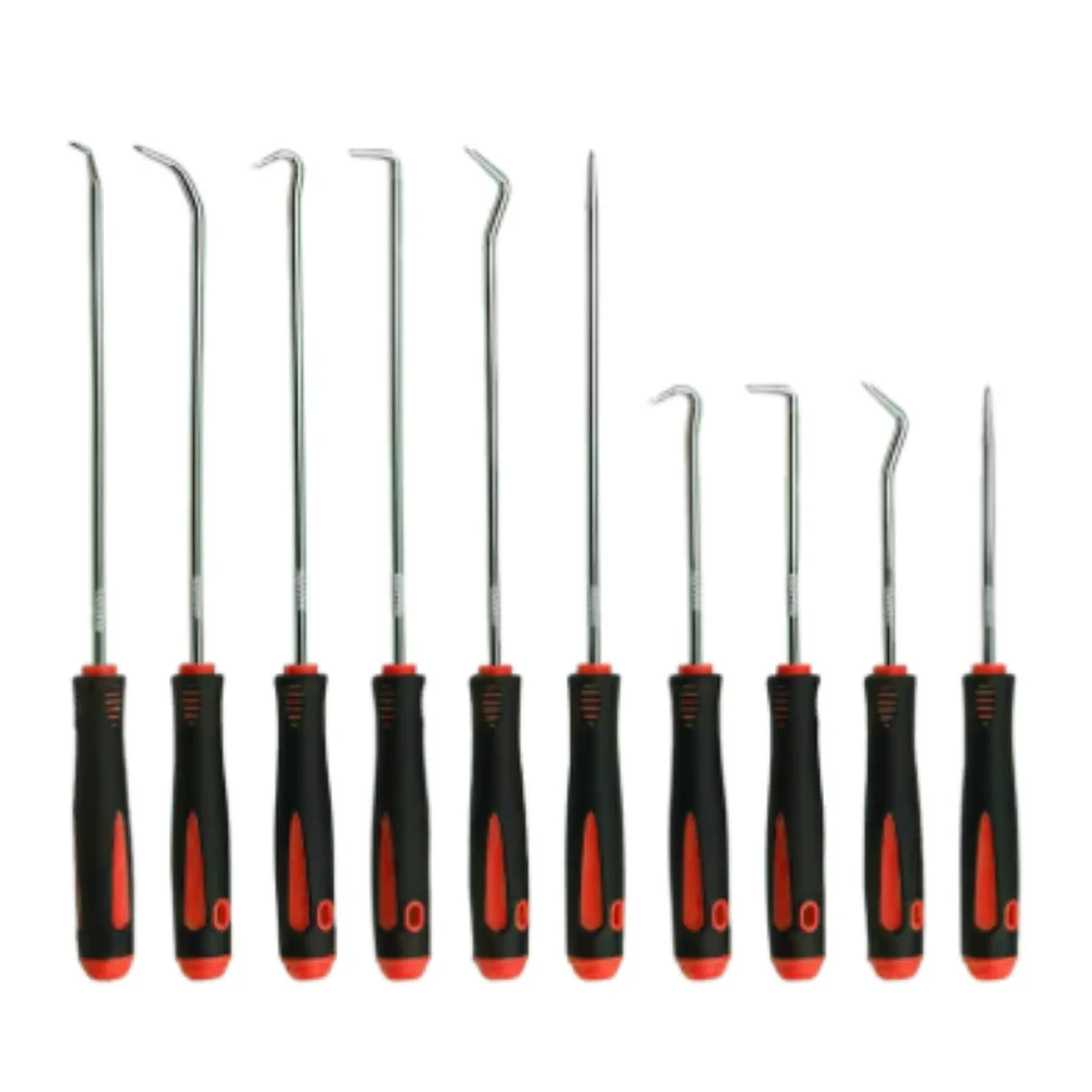 10/4Pcs Precision Pick and Hook Set, Car Auto Oil Seal/O-Ring Seal Gasket Pick Mini Precision Hooks Professional Puller Remover
