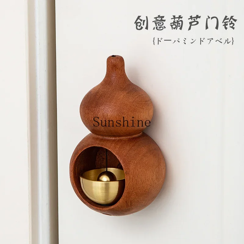 Home suction door copper bell shop opening reminder magnetic pendant