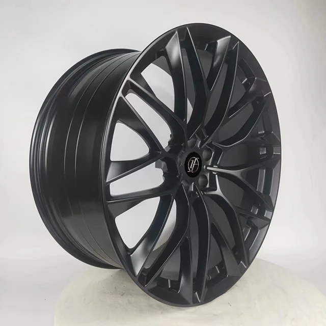 Top quality 22inch  5x112 forged wheels  gloss black forged wheel  fit for Car refitted wheel hub