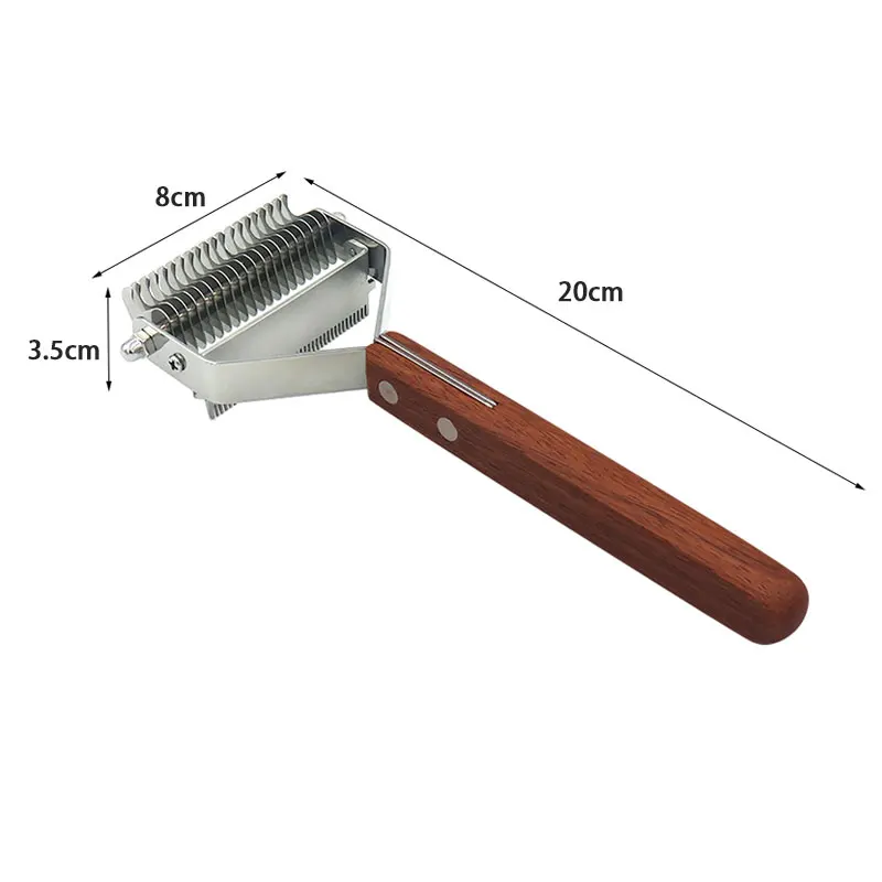 Dog Cat Hair Removal Comb Pet Long Hair Short Hair Comb Pet Grooming Brush Trimming Dematting Brush Dog Pet Grooming Supplies