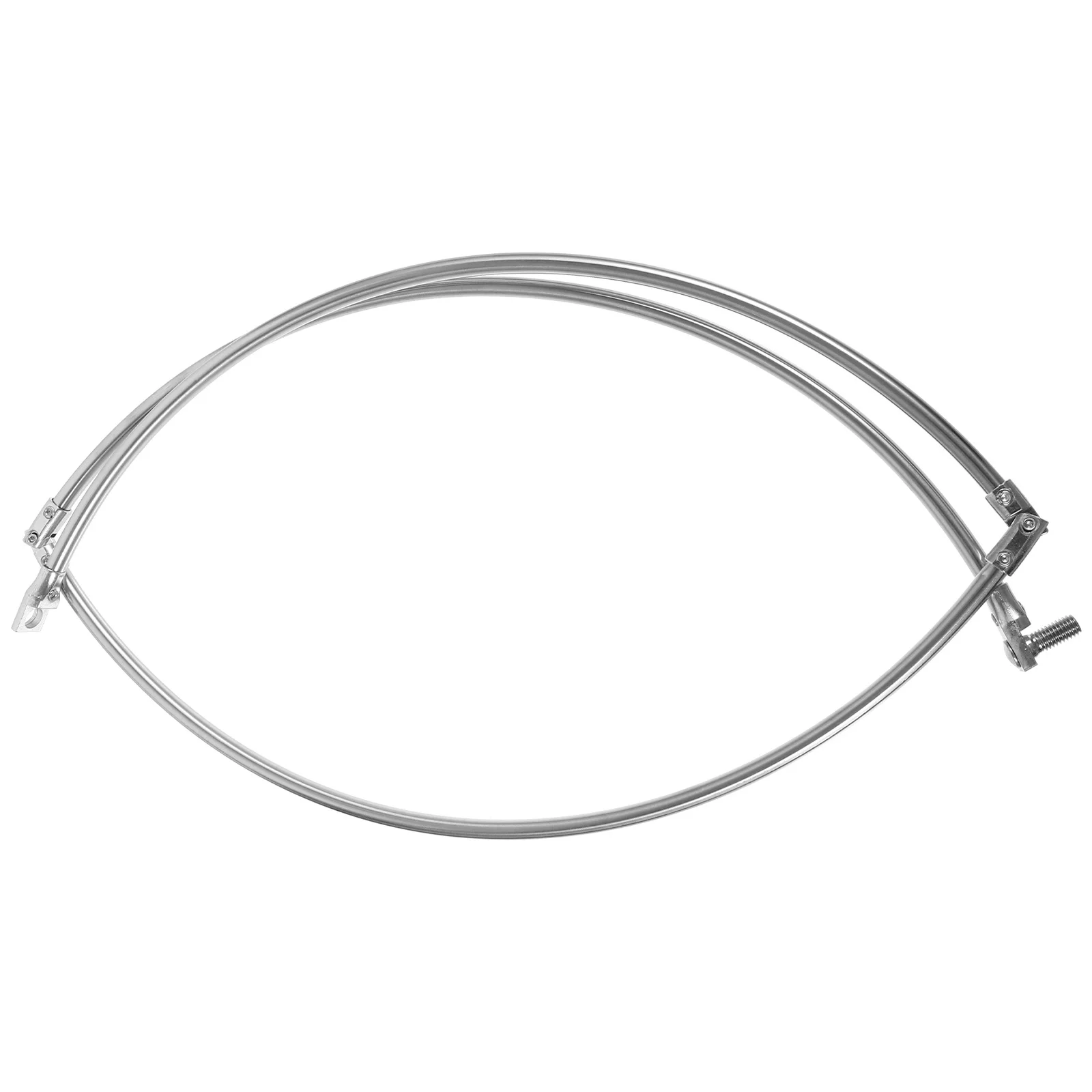 

5pcs Circle Fishing Net Supplies Gear Cage Replacement Drop Equipment Metal Dip Nets Fly Ring