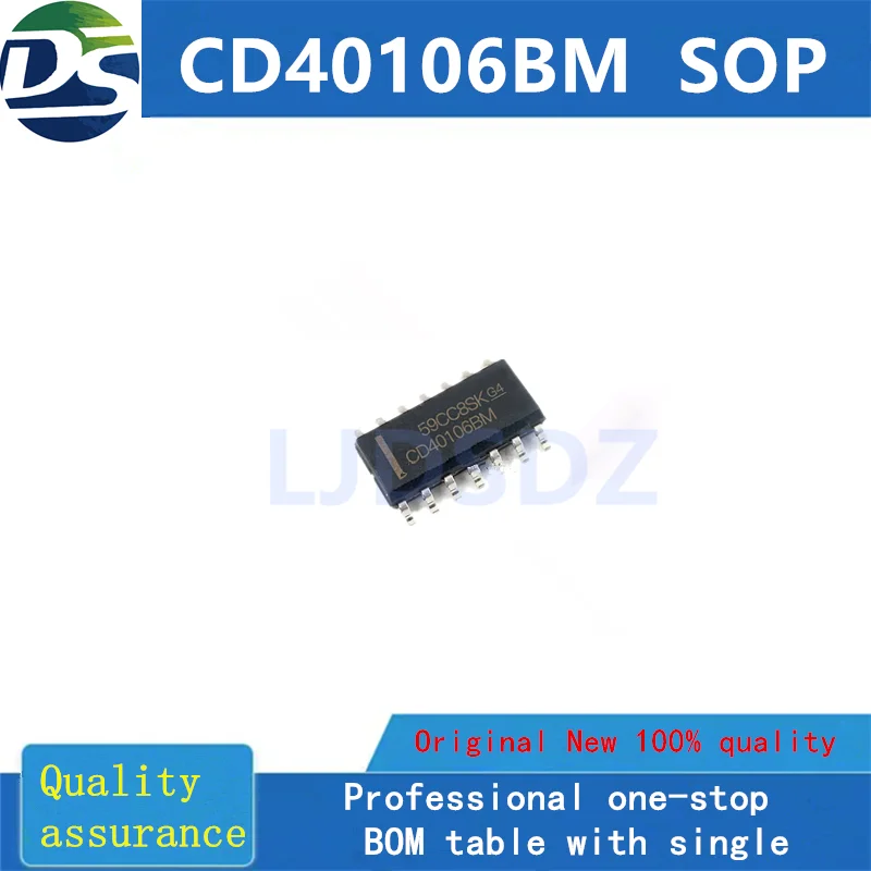 10P SSOP CD40106BM, novo em estoque