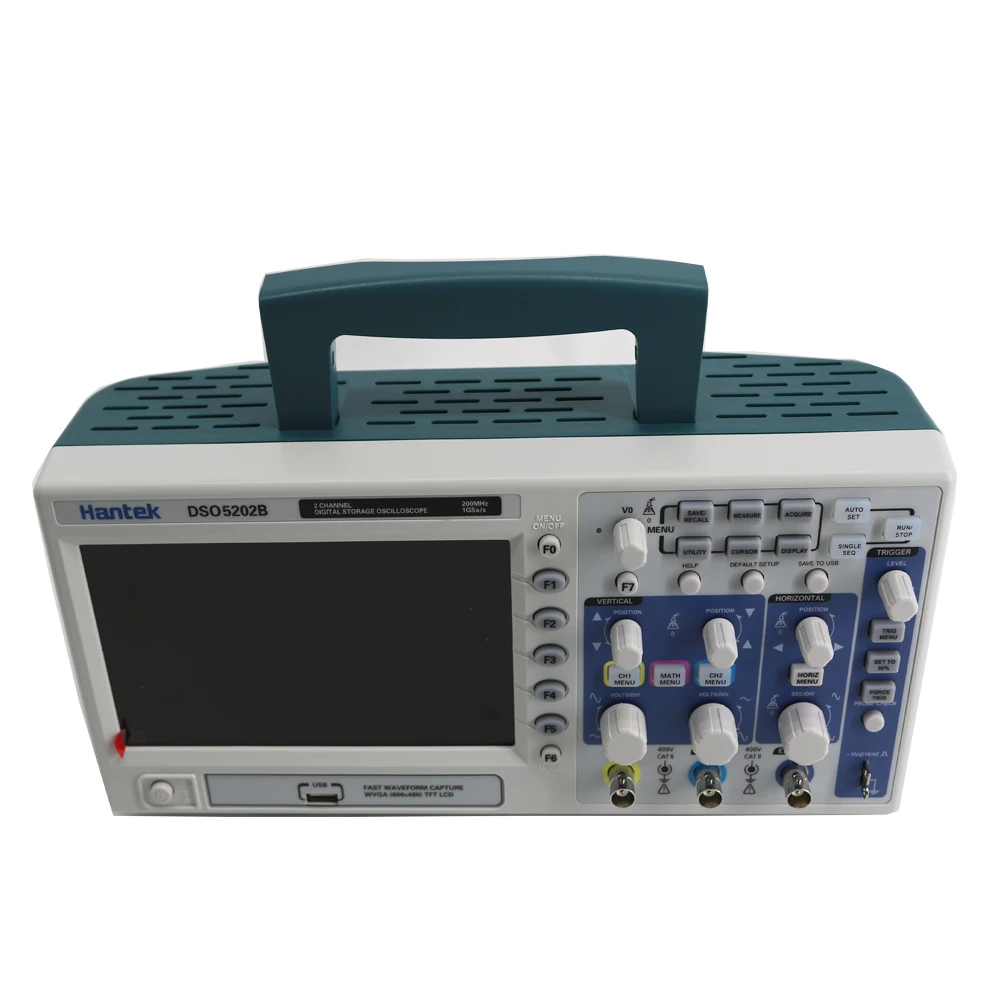 Hantek DSO5202B Digital Oscilloscope 2 Channel 200MHz Bandwidth 1GSa/s Real-time Sample Rate