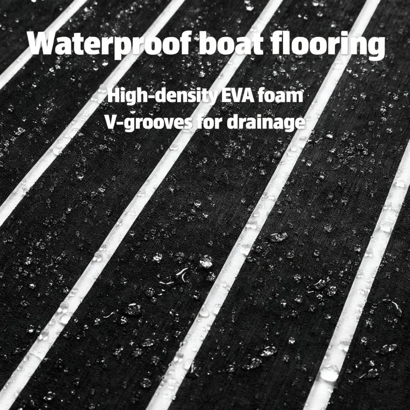 240cmx60cmx6mm(94.5''x23.62'' x0.24'') Redluck Blueprint  Non-Slip EVA Boat Yacht marine nroom or carava Flooring